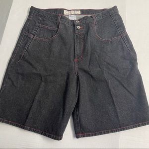 Black GUESS denim jean shorts men pants 38 bottoms